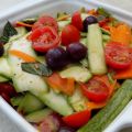 CRUDITE' DI ZUCCHINE IN INSALATA