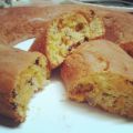 Ciambella stile Carrot Cake con cioccolato
