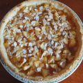 Torta di mele caramellate e mandorle