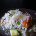 Riso carote e zucchine