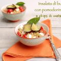 Insalata di bulgur con pomodorini, feta e chips[...]