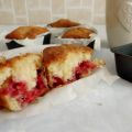Mini plumcake integrali allo yogurt e lamponi