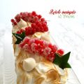 Rotolo meringato limone e ribes