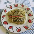 spaghetti al pesto