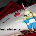 Torta di compleanno busta da lettera