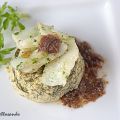 Baccalà su cheesecake di ricotta al finocchietto