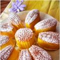 Fiore di torta morbida al cocco