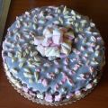 Torta al cioccolato con marshmallows