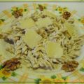 Fusilli trafilati al bronzo ricotta e noci