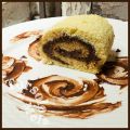 ROTOLO DI PASTA BISCOTTO ALLA CREMA DI NOCCIOLA