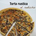 Torta rustica al radicchio