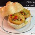 Pane e panelle con ratatouille 