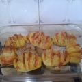 Patate a fisarmonica al forno.