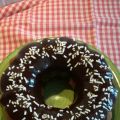 Ciambellone glassato al cioccolato senza burro
