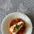 Pappa al pomodoro cruda con mozzarella e[...]