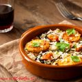 Tiella di riso, patate e cozze